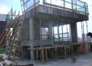 Estrutura cobertura casa de máquinas