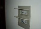 Quadro de distribuição dos apartamentos